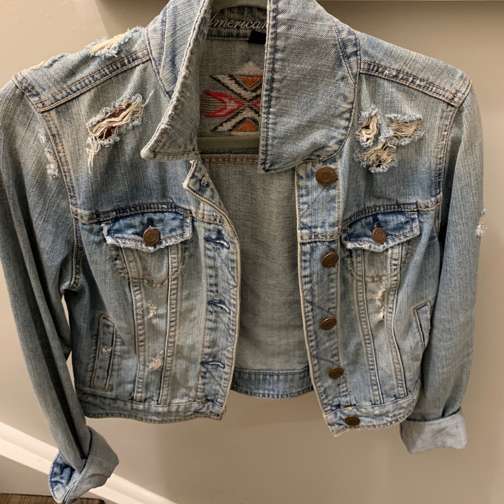 American eagle jean jacket